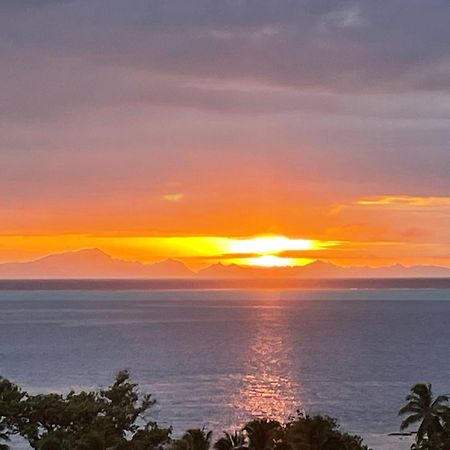 Fare Mato Tahaa Apartment Patio  Bagian luar foto