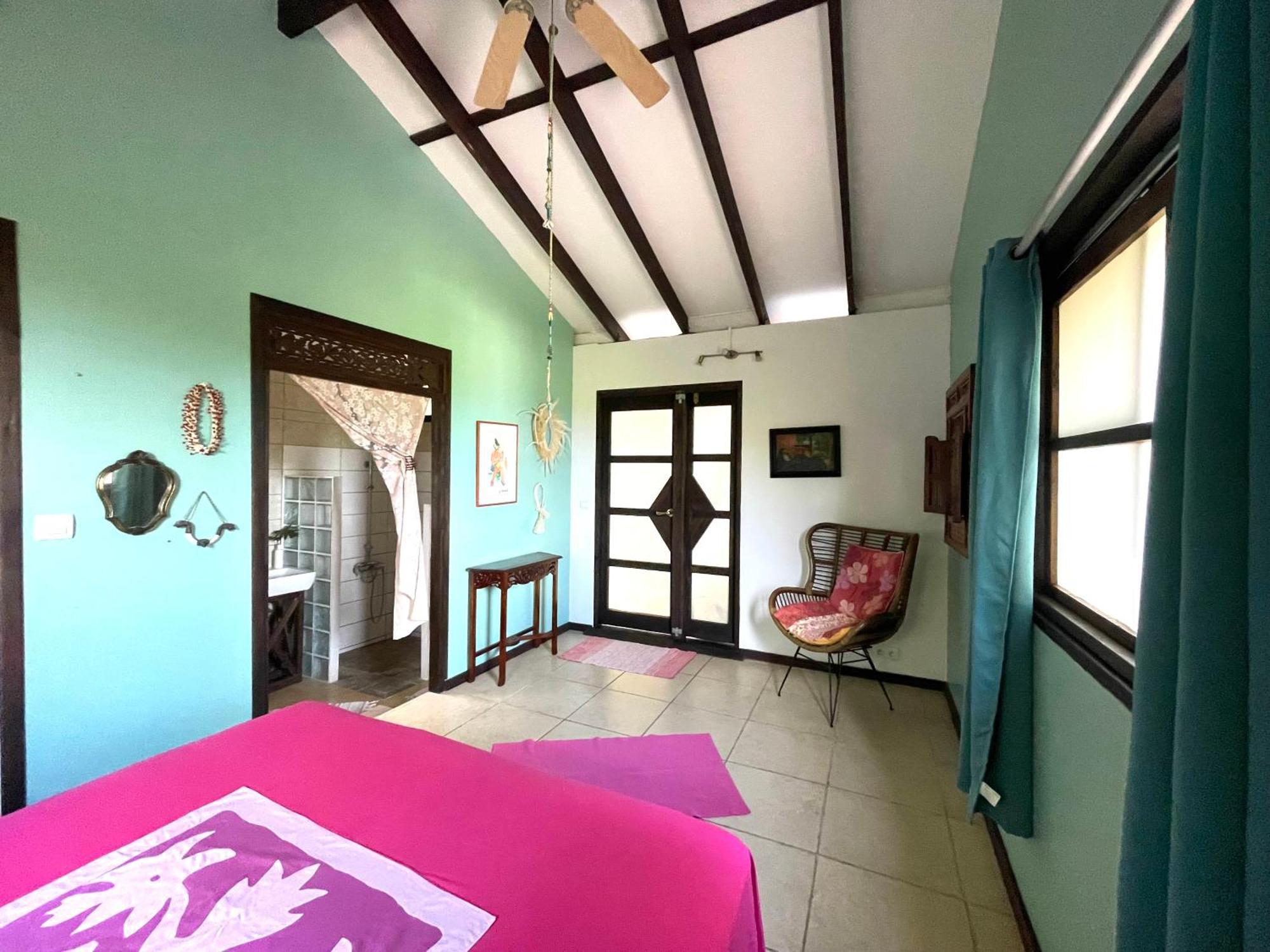 Fare Mato Tahaa Apartment Patio  Bagian luar foto