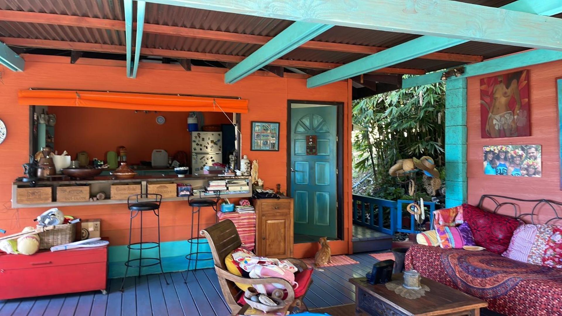 Fare Mato Tahaa Apartment Patio  Bagian luar foto